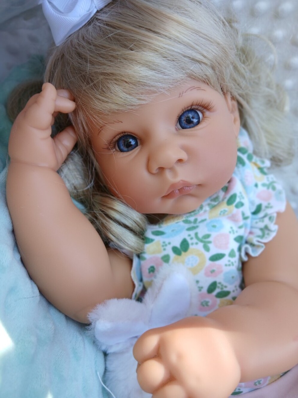 Lee Middleton Reva Schick  Reborn Style Toddler Girl Baby Doll Kid Collectables